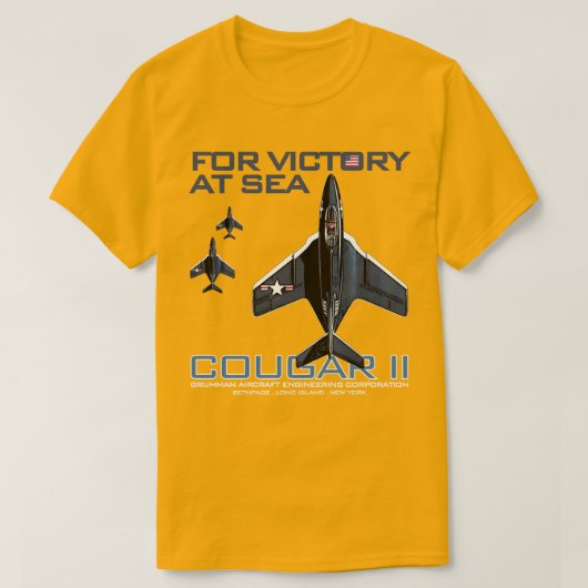 COUGAR II Tシャツ (デザイン正面)