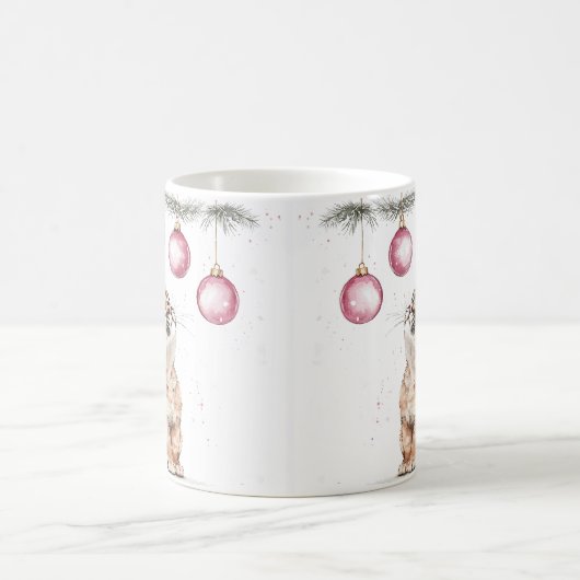 Cougar mugs 11oz matte ceramic mug コーヒーマグカップ (中央)