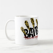 CougarBeastiesの石のオースティンの規則 コーヒーマグカップ (左)