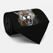 CougarPhotoSnarlのカスタマイズチームクーガー- ネクタイ (ロール)