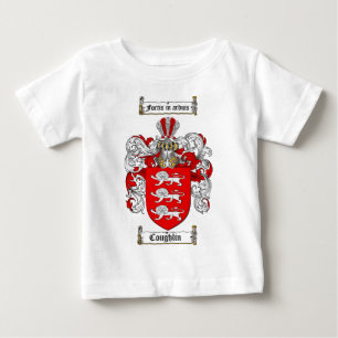 COUGHLINの家紋- COUGHLINの紋章付き外衣 ベビーTシャツ