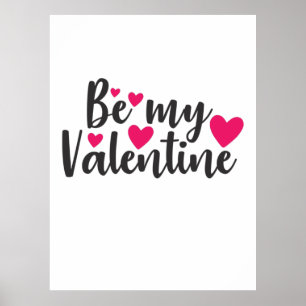 Coule Art Be My Valentine ポスター