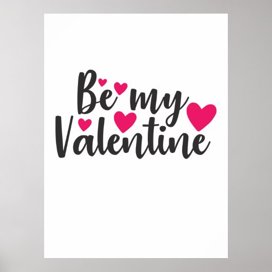 Coule Art Be My Valentine ポスター (正面)