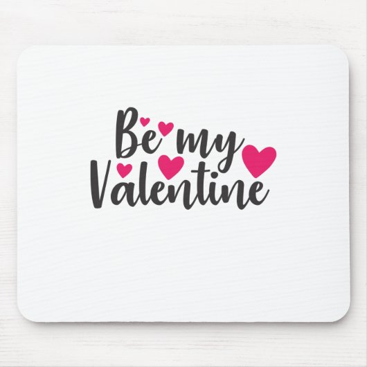 Coule Art Be My Valentine マウスパッド (正面)