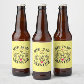 Coule Art Beer Is My Valentine ビールラベル (ボトル)