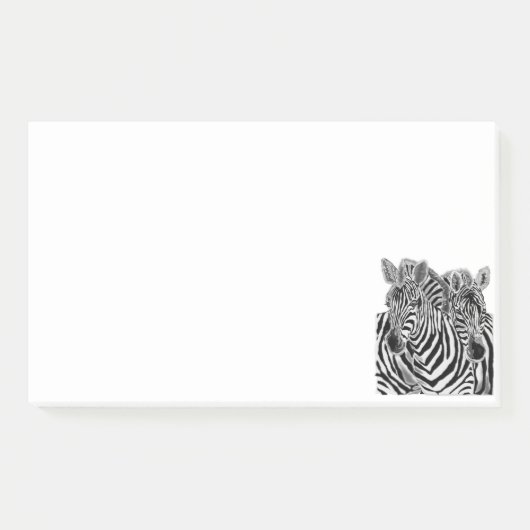 Coule Zebra Post it Notes ポストイット (正面)