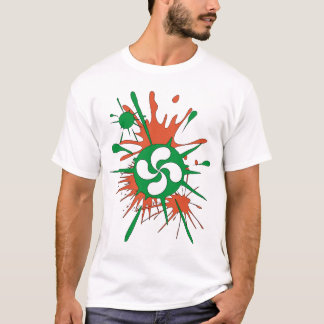 couleursのバスク人 tシャツ