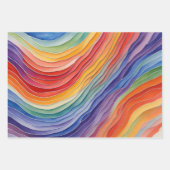 Couleurs de l'arc-en-ciel ラッピングペーパーシート (正面2)