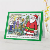 CouncilまたはLocal Authorityクリスマスカード カード (黄色い花)