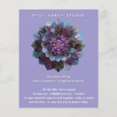 Council of Leaves | Mandala チラシ (裏面)