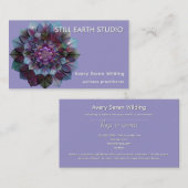 Council of Leaves | Mandala Art P&B 名刺 (正面/裏面)