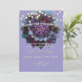 Council of Leaves | Mandala Art P&B 招待状 (スタンド正面)