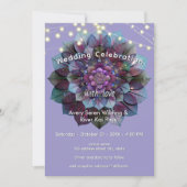 Council of Leaves | Mandala Art P&B 招待状 (正面)