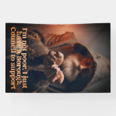 Council Tax Man 横断幕 (横)