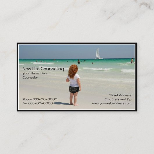 Counselor Business Card 名刺 (正面)