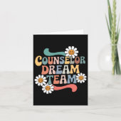 Counselor Dream Team Retro Back To School Counselo カード (正面)