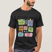 Counselor Note To Self Mental Health School Psycho Tシャツ (正面)