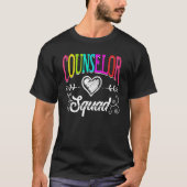 Counselor Squad Teacher Back To School Tシャツ (正面)