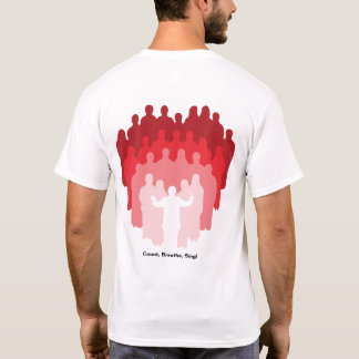 Count, Breathe, Sing! メンズTシャツ Tシャツ