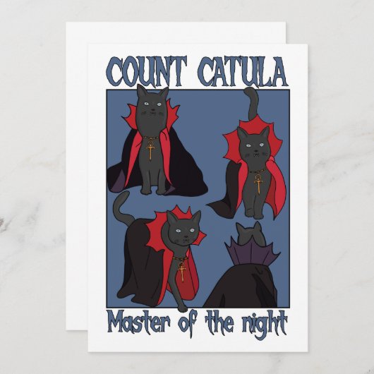 Count Catula Master of the Night (正面/裏面)