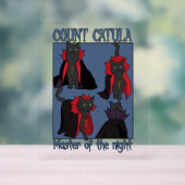 Count Catula Master of the Night アクリルサイン (ニュートラル)