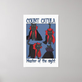 Count Catula Master of the Night キャンバスプリント