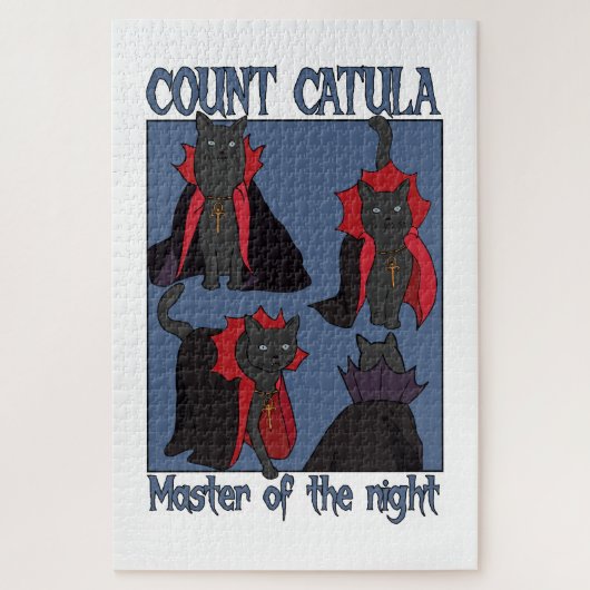 Count Catula Master of the Night ジグソーパズル (縦)