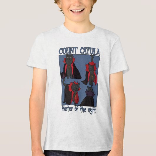 Count Catula Master of the Night トライブレンドＴシャツ (正面)