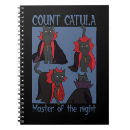 Count Catula Master of the Night ノートブック