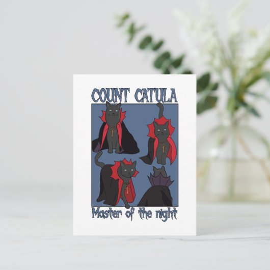 Count Catula Master of the Night ポストカード (スタンド正面)