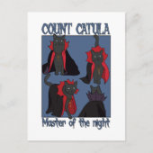 Count Catula Master of the Night ポストカード (正面)