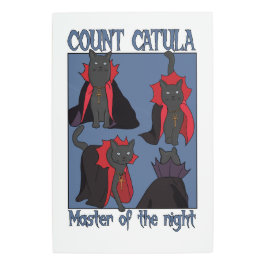 Count Catula Master of the Night メタルプリント