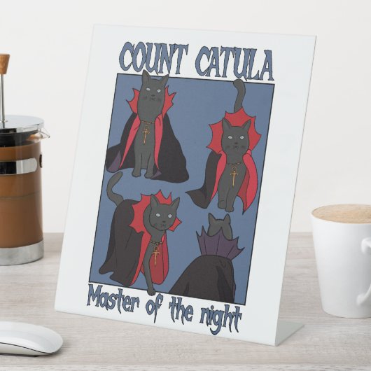 Count Catula Master of the Night 台座サイン (インサイチュ)