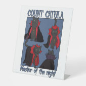 Count Catula Master of the Night 台座サイン (正面)