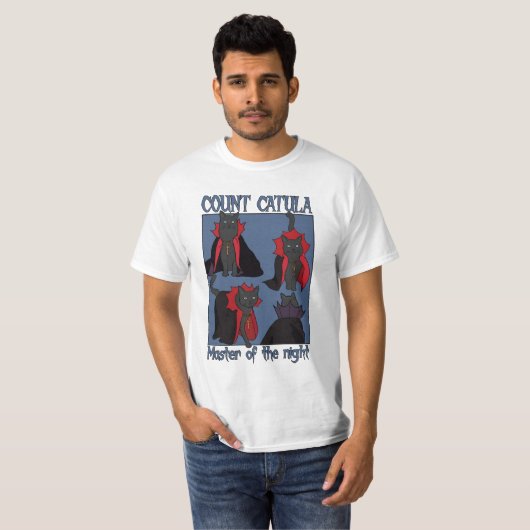 Count Catula Master of the Night Tシャツ (正面フル)