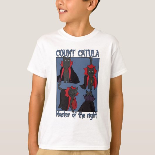 Count Catula Master of the Night Tシャツ (正面)