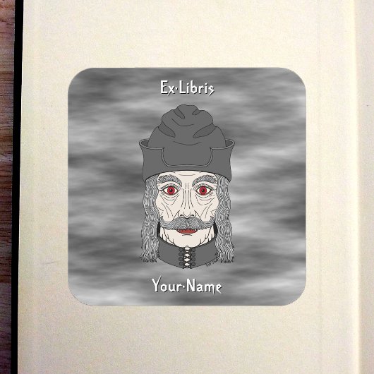 Count Dracula 2026 Bookplate スクエアシール