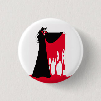 Count Dracula Blood Cape Button 缶バッジ