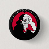 Count Dracula Button 缶バッジ (正面)