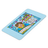 Count_Flexibleマグネ考えット6"x4"である マグネット (左側)