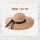 Count It All Joy シャンパン ラベル (シングルラベル)