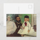 Count Lepicと彼の娘 – Edgar Degas ポストカード (正面/裏面)