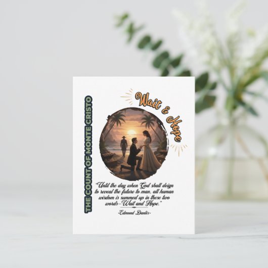 Count of Monte Cristo Wait & Hope Sunset Flat Card (スタンド正面)