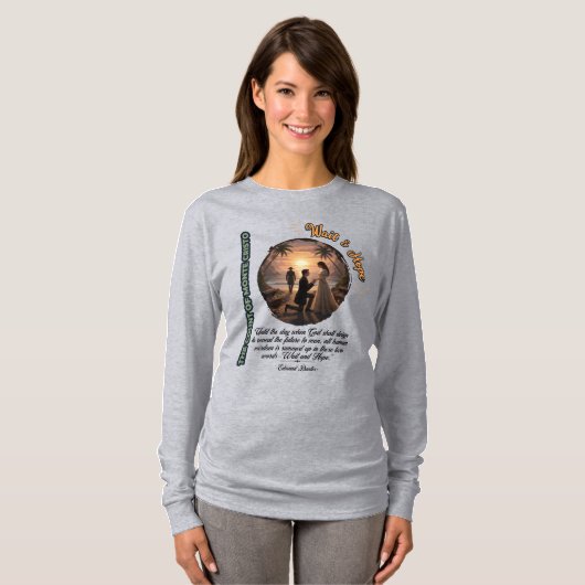 Count of Monte Cristo Wait & Hope Sunset Tシャツ (正面フル)