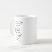 Count On My Solid Geometry Reliable Math Humor コーヒーマグカップ (正面左)