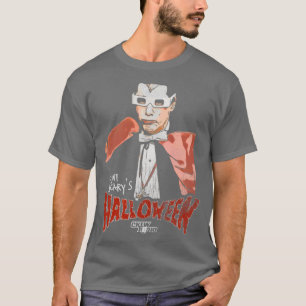 Count Scarys Halloween 80sホラーラジオホスト Tシャツ