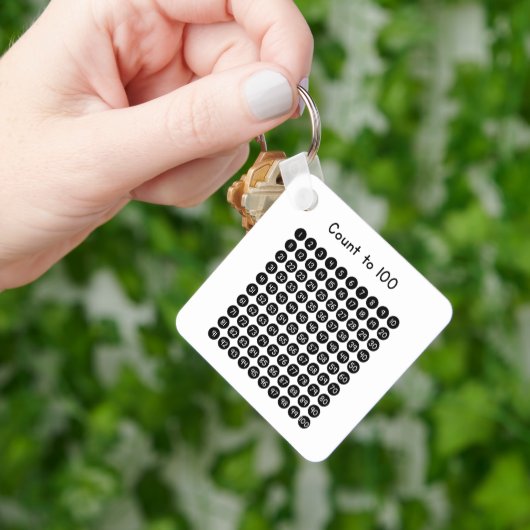 Count to 100 キーホルダー (手)