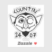Count von Count Skate Logo - Countin' 24/7 シール (シート)