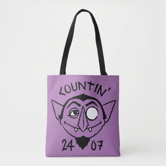 Count von Count Skate Logo - Countin' 24/7 トートバッグ (正面)
