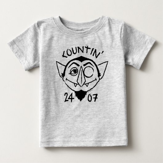 Count von Count Skate Logo - Countin' 24/7 ベビーTシャツ (正面)